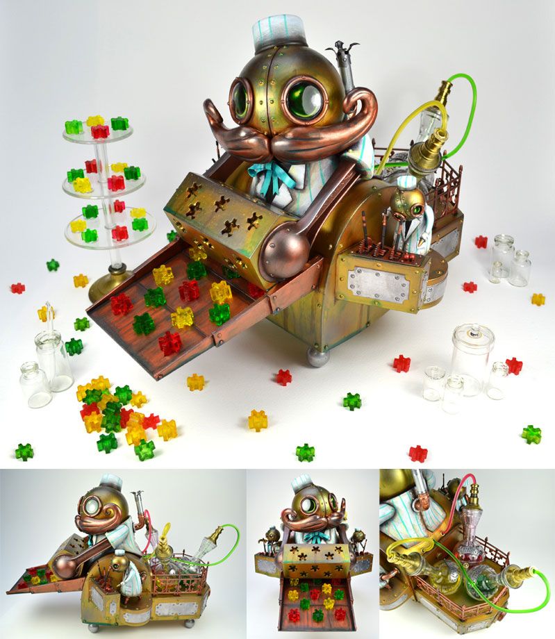Dok A.'s "The Candy Factory" custom is... AMAZING!!